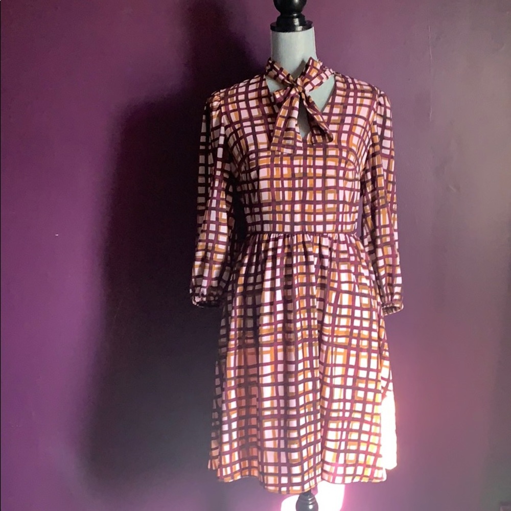 Plaid dress